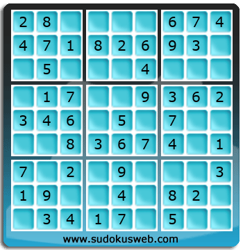 Sudoku de Nivell Molt Fàcil Sudoku de Nivell Molt Fàcil