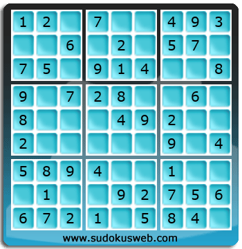 Sudoku de Nivel Muy Fácil Sudoku de Nivel Muy Fácil
