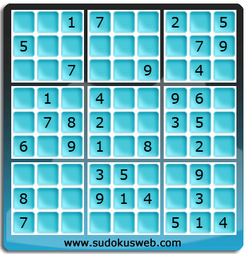 Sudoku de Nivell Fàcil Sudoku de Nivell Fàcil