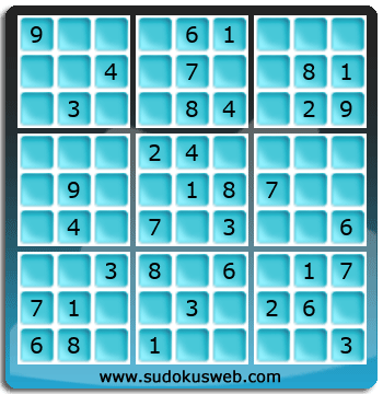 Sudoku de Niveau Facile Sudoku de Niveau Facile