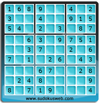 Sudoku de Nivel Muy Fácil Sudoku de Nivel Muy Fácil