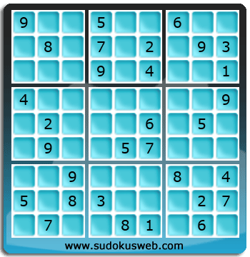Sudoku de Niveau Moyen Sudoku de Niveau Moyen