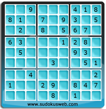 Sudoku von einfacher höhe Sudoku von einfacher höhe