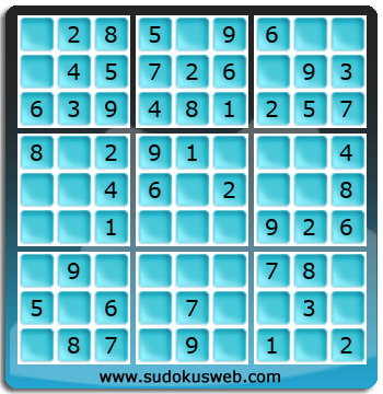 Sudoku de Niveau Très Facile Sudoku de Niveau Très Facile