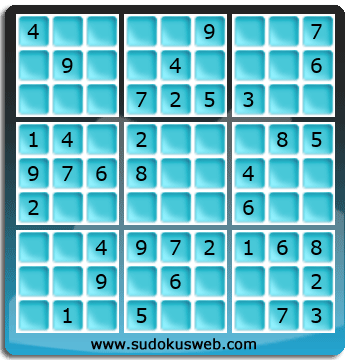 Sudoku de Niveau Facile Sudoku de Niveau Facile