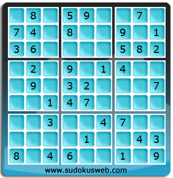 Sudoku de Nivel F&aacute;cil