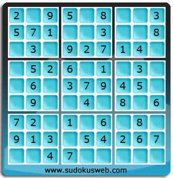 Sudoku de Nivell Molt Fàcil Sudoku de Nivell Molt Fàcil