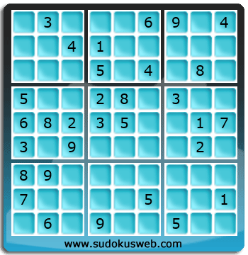 Sudoku von mittelmässiger höhe Sudoku von mittelmässiger höhe