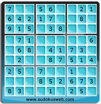 Sudoku de Nivel Muy Fácil Sudoku de Nivel Muy Fácil
