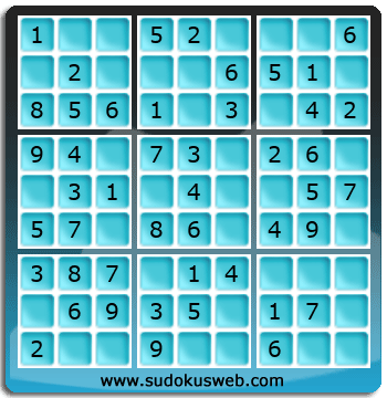 Sudoku de Nivel Muy Fácil Sudoku de Nivel Muy Fácil
