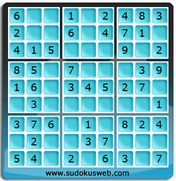 Sudoku de Niveau Très Facile Sudoku de Niveau Très Facile
