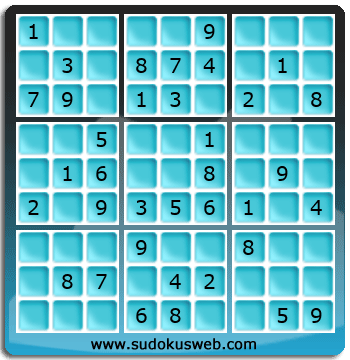 Sudoku de Nivel F&aacute;cil