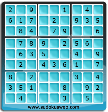 Sudoku de Nivell Molt Fàcil Sudoku de Nivell Molt Fàcil