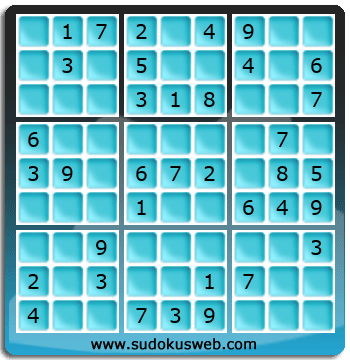 Sudoku de Nivel Fácil Sudoku de Nivel Fácil