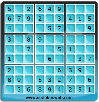 Sudoku de Nivel Muy Fácil Sudoku de Nivel Muy Fácil