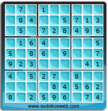 Sudoku de Nivel Muy Fácil Sudoku de Nivel Muy Fácil