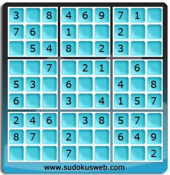 Sudoku de Nivel Muy Fácil Sudoku de Nivel Muy Fácil