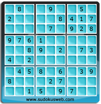 Sudoku de Nivel Fácil Sudoku de Nivel Fácil