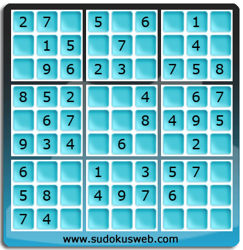 Sudoku de Niveau Très Facile Sudoku de Niveau Très Facile