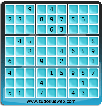 Sudoku de Nivel Fácil Sudoku de Nivel Fácil