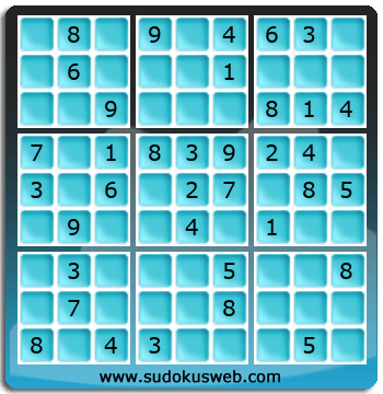 Sudoku de Nivell Fàcil Sudoku de Nivell Fàcil