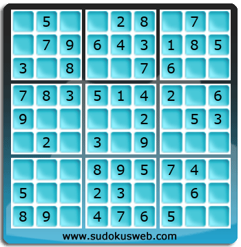 Sudoku de Niveau Très Facile Sudoku de Niveau Très Facile