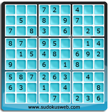 Sudoku de Niveau Très Facile Sudoku de Niveau Très Facile